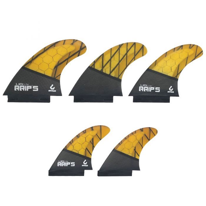 Lib Tech Tri Quad 5 Fin Set - Large