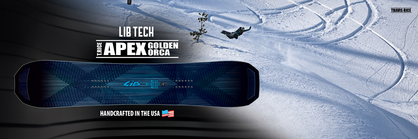 Lib Tech Trice Apex Golden Orca Snowboard