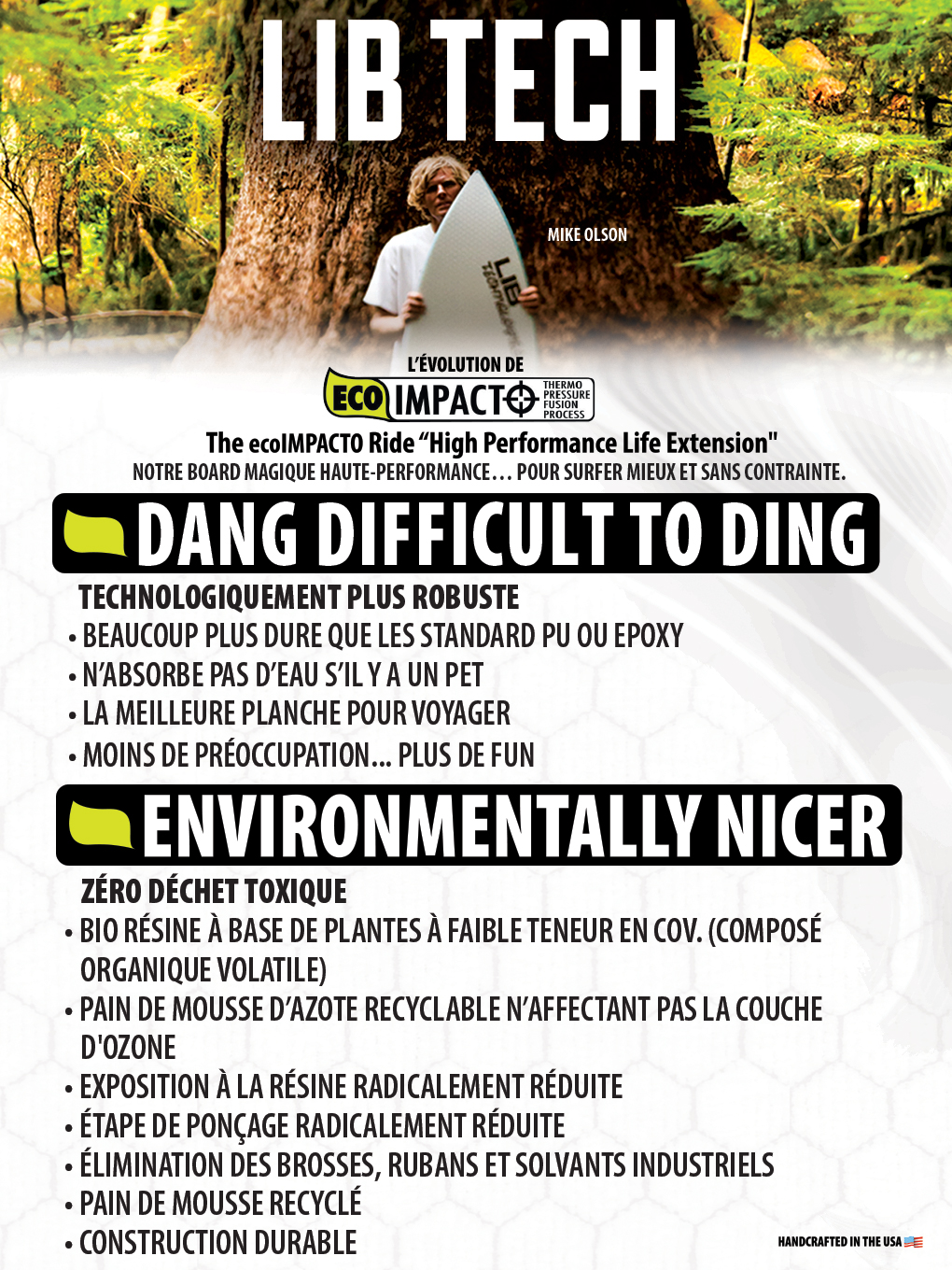 Lib Tech Surfboard Environmentally Friendly